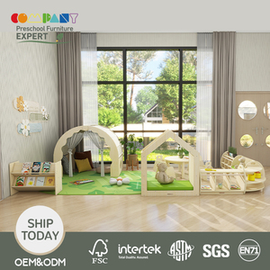 Meubles Montessori en bois modernes pour l'école maternelle, coin lecture, bibliothèque pour la maternelle, la garderie, la salle de classe - Product Image 2