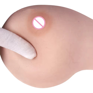 Realistische Silikon-Brustprothese ohne Öl für Frauen, Einzelne Brustprothese nach Brustkrebschirurgie, Mastektomie-Brustform - Product Image 6