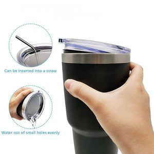 Couvercle plat anti-fuite pour gobelet YETI 20oz, couvercle de tasse de voiture, couvercle de bouteille d'eau, vente en gros directe usine - Product Image 4