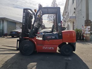3-Ton <b>Used</b> Diesel HELI Forklift <b>Pallet</b> Truck Stacker 1220mm Fork Length 150mm Fork Width Japanese Engine Retail Use Construction - Product Image 4
