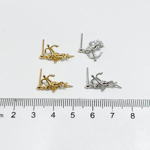 Accesorios de Plata S925 para DIY con Perlas, Estilo Arquero, Joyería de Plata, Pendientes con Perlas de 7-10mm, 22120, Categoría de Producto: Pendientes de Perlas - Product Image 4