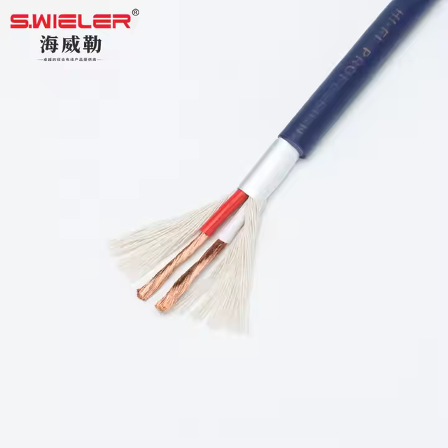 S.Wieler Professional 2-Core 0.75/1.5/2.0/2.5/4.0mm Flexible PVC OCC 99.99% OFC Hifi Audio Cable Shielded Stage Speaker Cable