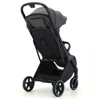 Poussette de voyage compacte XCD XCDS1, pliable d'une seule main, capacité de charge de 20 kg, 0-3 ans, légère, pour avion