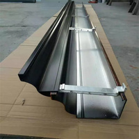 Gouttières en PVC résistant à la corrosion Solution de drainage de toit de villa