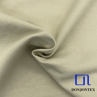 100% GRS-zertifizierter umwelt freundlicher Polyester-Baumwoll-Memory-Effekt-Twill für Männer Damen mäntel Hosen für Kleidungs stücke für alle Altersgruppen