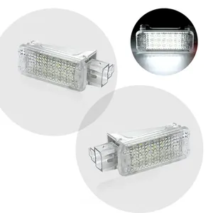 2Pcs LED רגל ובכן אור מנורות תא מטען עבור פולקסווגן גולף פולו פאסאט Tiguan ג 'טה Caddy עד T5 T6 טוארג Scirocco