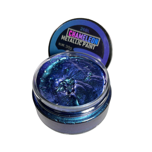 Pigmento Camaleón Metálico 30g, Nuevo Color Acrílico Favorito para Arte, DIY, 5cm*2.7cm, Decoraciones de Jardín y Festividades, <span class=keywords><strong>Pintura</strong></span> para Lienzo - Product Image 4