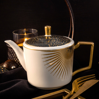 Ensemble de table en céramique chinoise, de luxe, Restaurant, hôtel Royal, Design Unique, service de fête