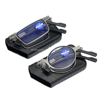 Lunettes de lecture pliables ultra-légères anti-lumière bleue pour hommes et femmes, sans vis, portables
