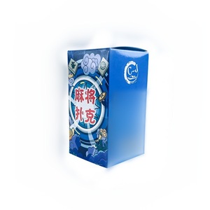 Boîte en étain pour cartes de jeu de Mahjong avec 2 dés, étui métallique portable pour le jeu et l'usage culturel - Product Image 5