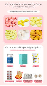 D3 vitamini ile vejetaryen kalsiyum takviyesi karbonat kalsiyum çiğneme hapları kalsiyum Tablet - Product Image 5