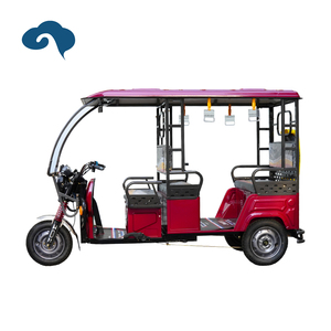 100Ah 900W Điện tuktuk ba bánh mở ba bánh xe kéo E texi cho hành khách với điện áp 48V - Product Image 6