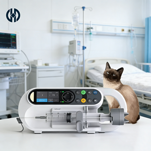 Multi-Level <strong>Alarm</strong> Volume Syringe Pump with <strong>Sound</strong> Light Voice Alerts Injection Pump for Veterinary - Product Image 2