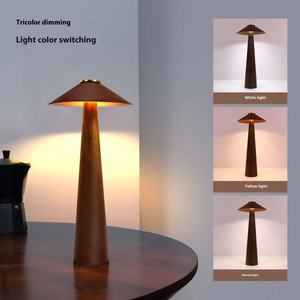 Lampu meja makan LED sentuh isi ulang untuk bar hotel & toko kopi lampu meja dekoratif sederhana untuk membaca - Product Image 3