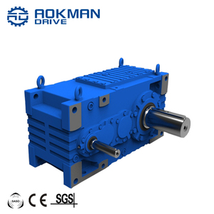 Reductor de Caja de Engranajes Helicoidales de Servicio Pesado Aokman, Relación 1:80, Hierro Fundido Templado para Fresadora - Product Image 5