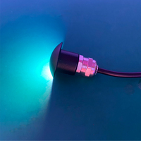 WEIKEN-luz Led de cortesía para exteriores, 12 voltios, 24V, 1W, IP67