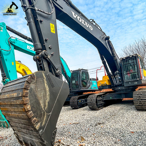 Excavatrice utilisée stable et fiable à faible bruit de chenille de VOLVO EC480D pour l'entretien municipal - Product Image 1