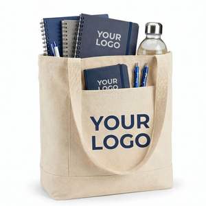 Bolsa de Lona de Algodón Natural Lisa para Eventos Publicitarios, Venta al Por Mayor para Conferencias y Exposiciones - Product Image 1