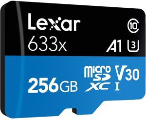 100% Original Wholesale Price in Stock Lexar High Performance 633x 32GB 256GB MicroSDXC UHS-I <b>Card</b> (LSDMI256BBNL633A) - Product Image 3