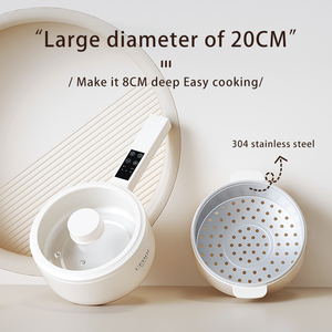 หม้อหุงข้าวอเนกประสงค์พร้อมฝาแก้วหม้อไม่ติดหม้อไฟฟ้า - Product Image 3