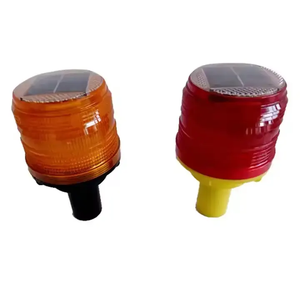Verkeersveiligheid Zonne Toren Signaal Led Waarschuwingslichten Led Toren Baken Noodflitser Strobe Solar Pole Lamp - Product Image 3