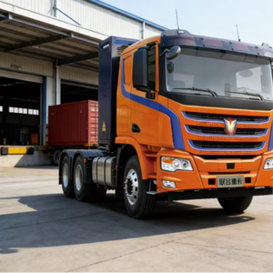 Camion tracteur diesel Chery 6x4 Euro 5 automatique haute capacité à énergie nouvelle avec suspension pneumatique et système de sécurité et de stabilité - Product Image 1