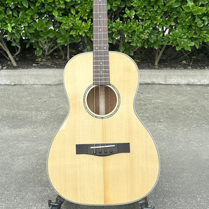 New Developed High Quality All Solid Spruce <b>Top</b> Mahogany Guitar Steel <b>String</b> 4 <b>String</b> Acoustic Guitar for Music Lovers - Product Image 1