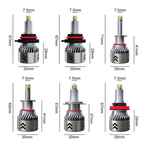 FSYLX faro faro anteriore Auto proiettore H7 Led 90W 12000LM 6500K H7 H11 9005/9006 H1 <span class=keywords><strong>H3</strong></span> lampadine fendinebbia - Product Image 3