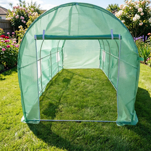 Tente de culture de plantes en serre extérieure Serre de jardin pour la maison Tunnel de polytunnel Promenade dans la serre - Product Image 2