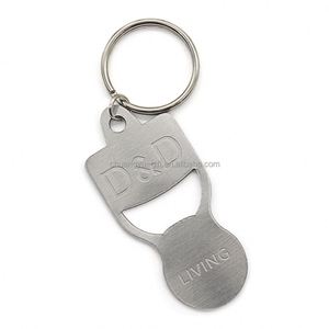 <b>Custom</b> Logo Metal Key Supermarket Shopping Cart Chips Token Keyring Canada UK Germany Trolley Key - Product Image 3