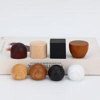 Tapones de Madera Personalizables para Perfume en Varios Estilos, Tapones Esféricos de 15 mm, Tapones de Madera para Botellas de Vidrio