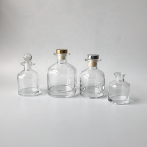 Bouteille diffuseur d'arôme en verre avec couvercle en bois, cylindre à fond épais de 7 ml - Product Image 6