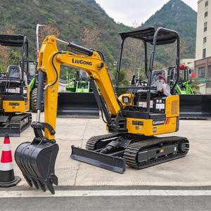 Mini-excavatrice LiuGong 9017F, excavatrice hydraulique compacte sur chenilles de 1,8 tonne - Product Image 4