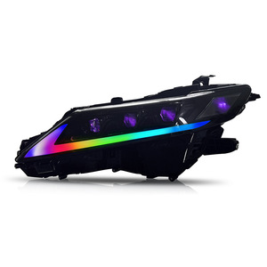 2018 2022 cho cho RGB Color Changing <span class=keywords><strong>Led</strong></span> Đèn Pha lắp ráp 6000K 12V H4 bóng đèn <span class=keywords><strong>1200</strong></span> lumens New US EU phiên bản - Product Image 1