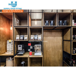 Nuove idee per la decorazione della caffetteria caffetteria al dettaglio Interior Design Custom Coffee <span class=keywords><strong>Shop</strong></span> Interior Design fornitore - Product Image 4