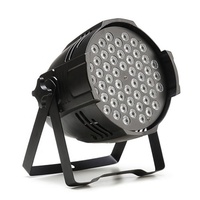 Par Led 54x3w Rgbw 3en1 Plat et fin, éclairage LED Par pour scène, DJ, discothèque, fête, mariage