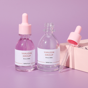 Frasco cuentagotas de aceite esencial de vidrio rosa de alta calidad 30ml 50ml 100mL Estilo farmacéutico Logotipo personalizable y tapa de rosca - Product Image 6