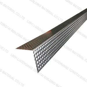 Drywall Partition Profiles Wall Angles Metal Steel Zinc Coated Perforated Corner Bead