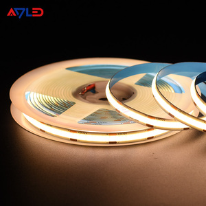 Tira de Luz LED Lineal COB de Venta Caliente, 480 LED, 12V 24V, Rollo a Rollo, 2700K 3000K 4000K 6500K, Color Monocromático, 8MM, para Iluminación de Habitaciones - Product Image 1