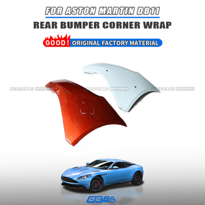กันชนหลังมุมพลาสติกสีดำตัดมุมสำหรับ Aston Martin vantege 2016-2021 HY53-15A282-AE HY53-15A281-AE - Product Image 2