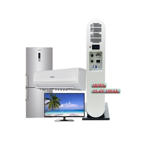 Système d'énergie solaire APP intelligent pour la maison Batterie au lithium-ion 100Ah 24V 2000W Alimentation solaire Centrale électrique portable - Product Image 1