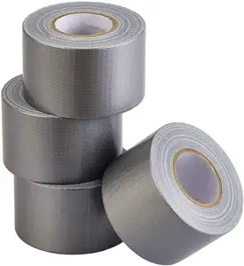 Fita duct prata resistente, rolo pequeno, multi pacote, viagem