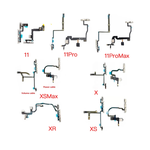 Power Flex con reemplazo de luz Flash LED para <span class=keywords><strong>iPhone</strong></span> 7 8 Plus X XR XS 11 <span class=keywords><strong>Pro</strong></span> <span class=keywords><strong>Max</strong></span> 12 13 <span class=keywords><strong>14</strong></span> 15 16 Mute Volume Switch Flex Cable - Product Image 1