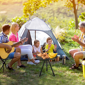 Portable Outdoor Side <strong>Table</strong> , Ultra-Light <strong>Small</strong> Folding <strong>Camping</strong> <strong>Table</strong>, Adjustable Height, Suitable for Travel, <strong>Camping</strong> - Product Image 5