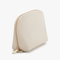 Pochette cosmétique en cuir PU avec logo personnalisé, étui cadeau pour écouteurs, pochette de rangement en cuir PU avec fermeture éclair, porte-monnaie en cuir