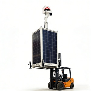 Torres de Vigilancia Solares Portátiles, Unidad de Seguridad Solar Móvil, Caja CCTV para Vigilancia de Día Completo - Product Image 2