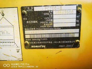 Excavadoras Usadas Komatsu PC200-8 de Japón, Excavadoras de Orugas para Trabajos de Construcción 008613381706537 - Product Image 4