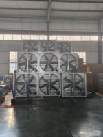 Ventilateur extracteur mural à grand débit d'air pour climatisation, ventilation industrielle et refroidissement, avec volet, pour serres, usine OEM ODM