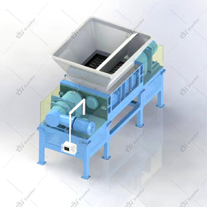 Macchina frantoio rifiuti plastica impianto di riciclaggio include plastica lavaggio macchina per il riciclaggio di animali domestici - Product Image 4