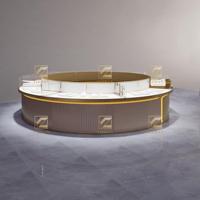 2025 luxe verre bijoux vitrine magasin Vitrine vitrine pour vitrine fabricant Direct bijoux vitrine pour